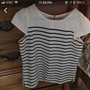 Loft blouse with cap sleeves, Petites